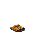 HERMES CHYPRE SANDAL SUEDE GOATSKIN GOLD