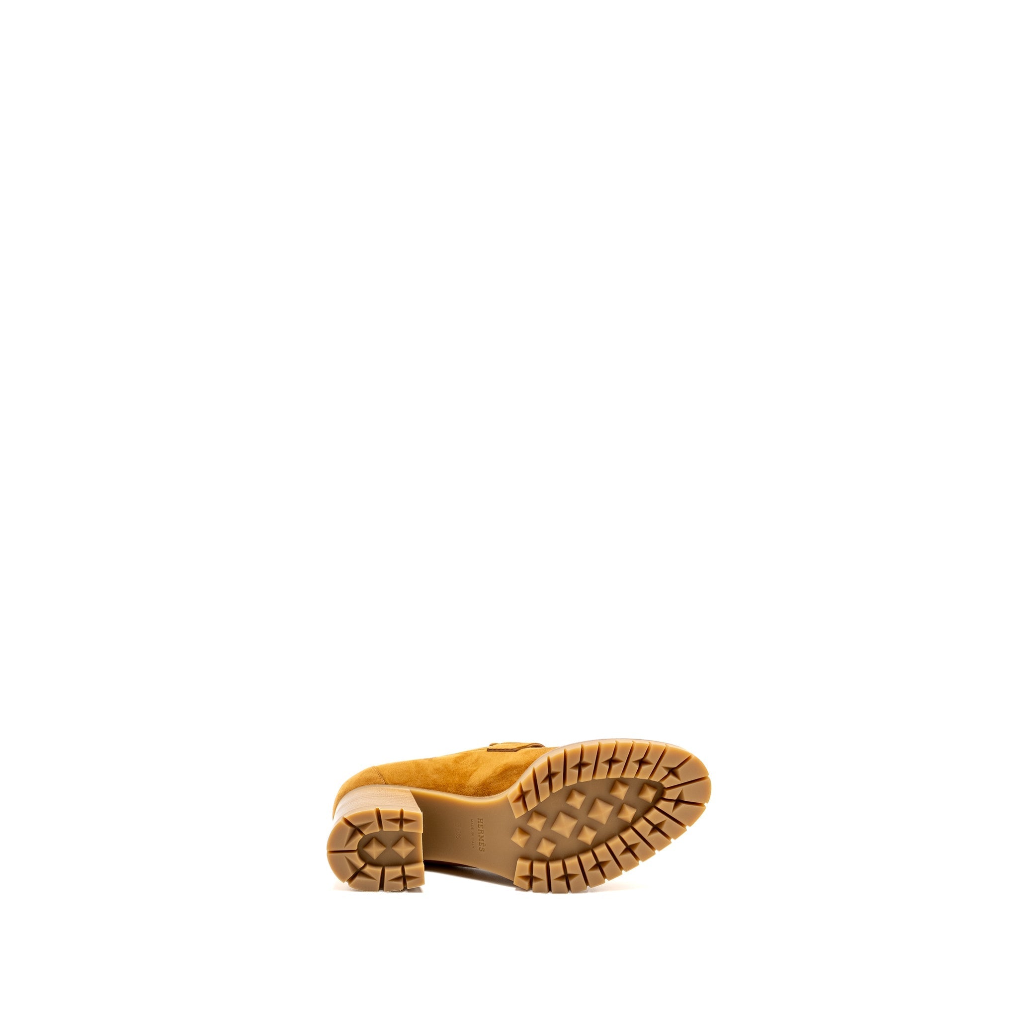 HERMES ESCARPIN FOCH PUMP CHEVRE VELOURS SHW