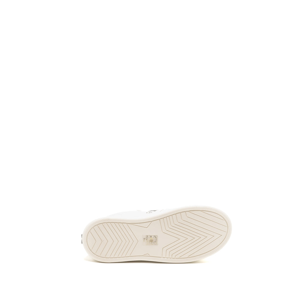 DIOR DIOR STAR PLATFORM SNEAKER CALFSKIN/SUEDE WHITE/BLACK