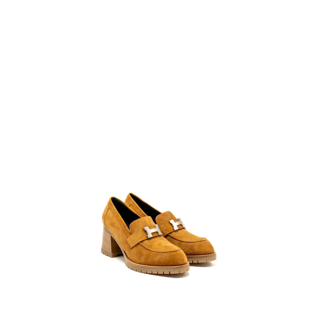 HERMES ESCARPIN FOCH PUMP CHEVRE VELOURS SHW