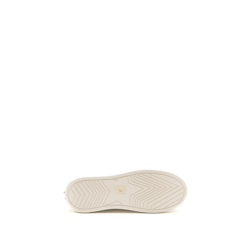 DIOR DIOR STAR PLATFORM SNEAKER CALFSKIN/SUEDE WHITE/BLACK
