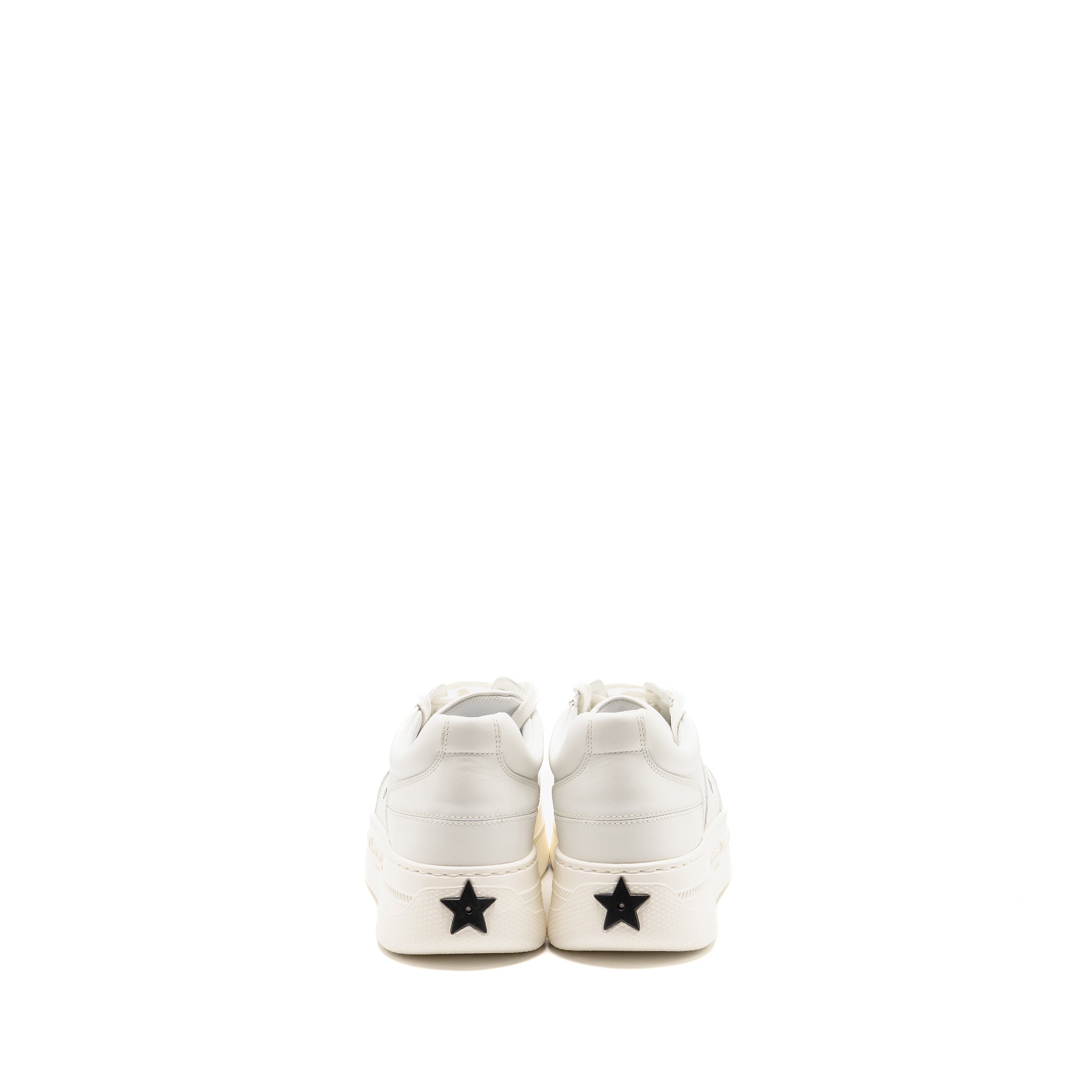 DIOR DIOR STAR PLATFORM SNEAKER CALFSKIN/SUEDE WHITE/BLACK