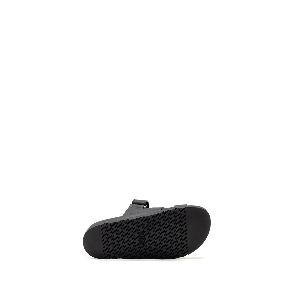 HERMES CHYPRE SANDAL CALFSKIN BLACK