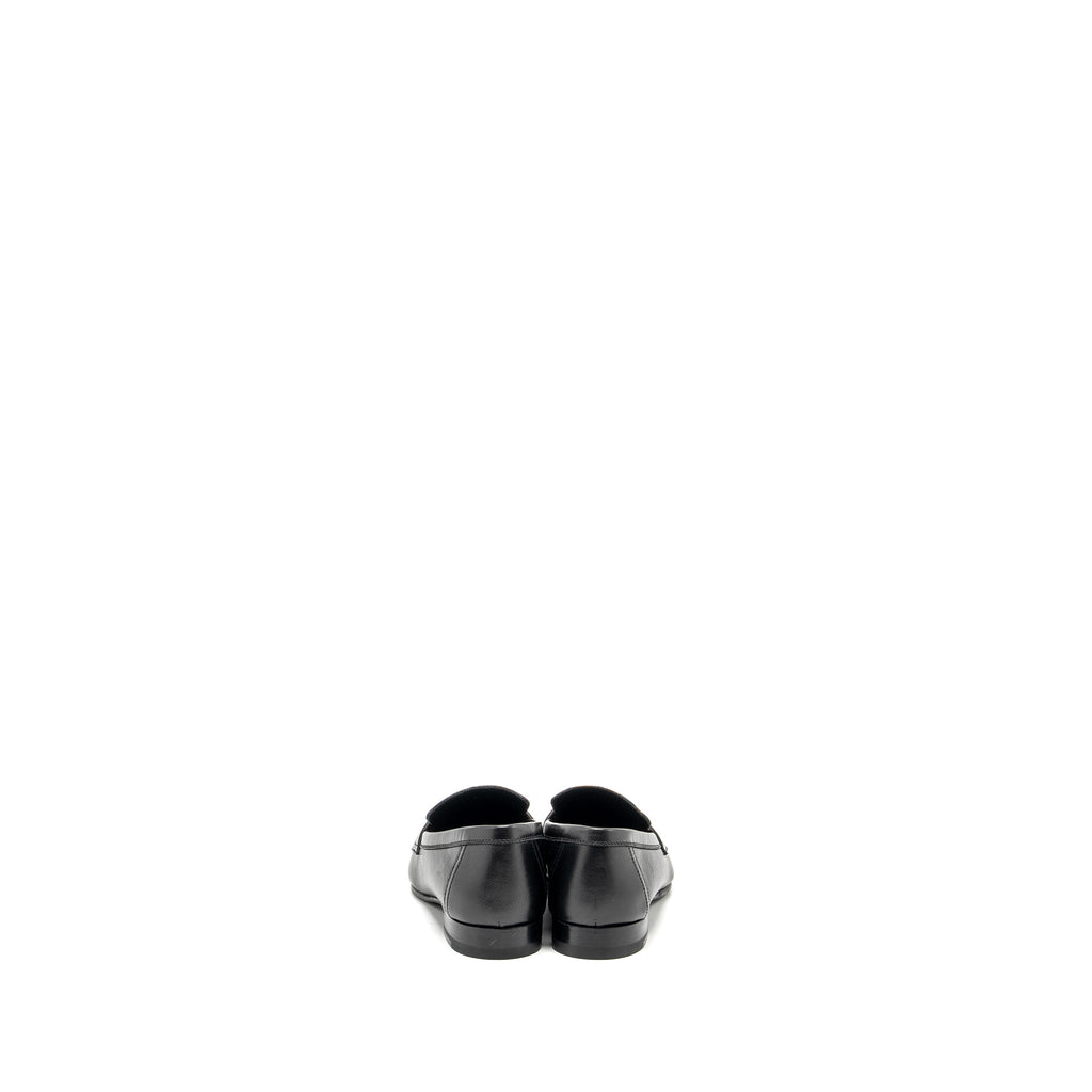 HERMES MOCASSIN FEMME PARIS LOAFER BLACK/ROSE SHW