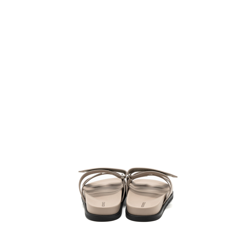 HERMES CHYPRE SANDAL BEIGE MASTIC
