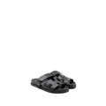 HERMES CHYPRE SANDALS CALFSKIN BLACK