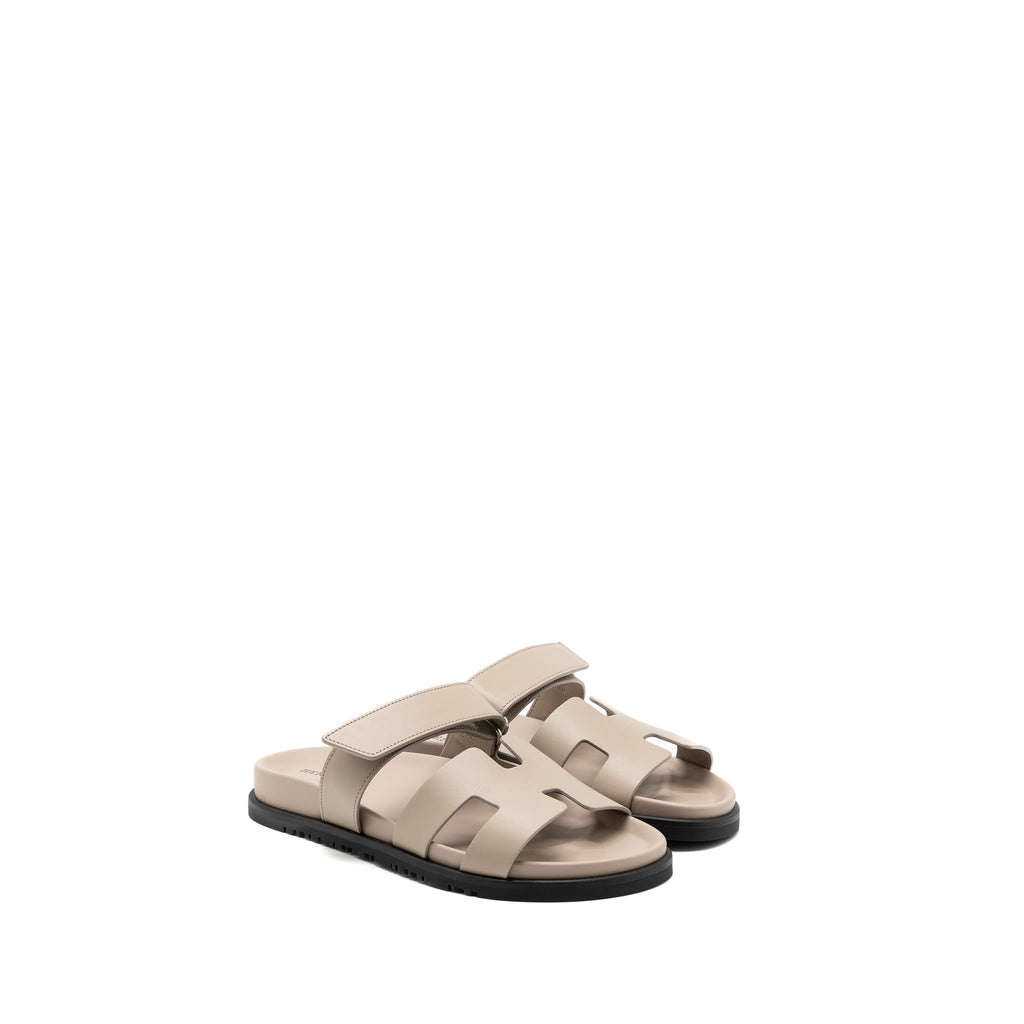HERMES CHYPRE SANDAL BEIGE MASTIC