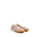 HERMES FEMME JET SNEAKER SUEDE GOATSKIN ROSE CANCAN/ROSE AQUARELLE