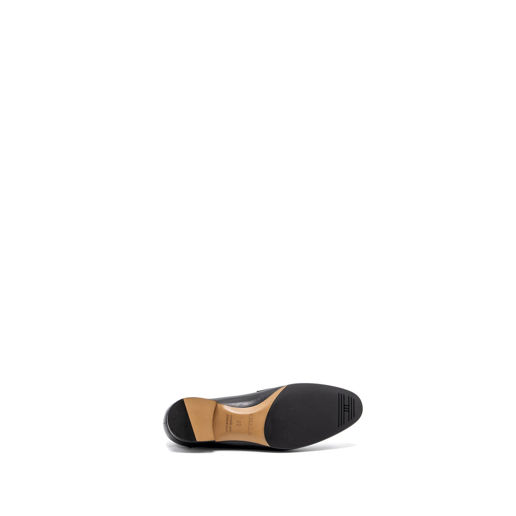 HERMES PARIS LOAFER GOATSKIN BLACK SHW