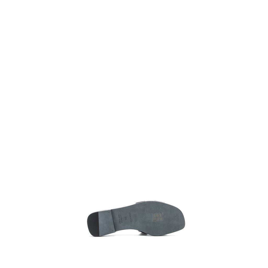 HERMES ORAN SANDAL BLACK