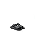 HERMES CHYPRE SANDALS CALFSKIN BLACK