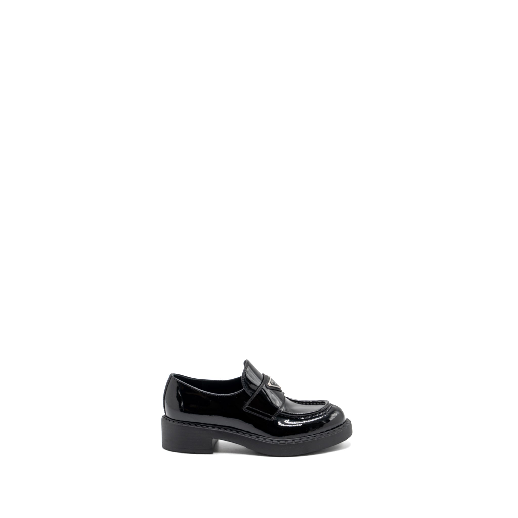 PRADA LOAFERS PATENT BLACK SHW
