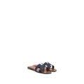 HERMES ORAN SANDALS BLEU BRUT