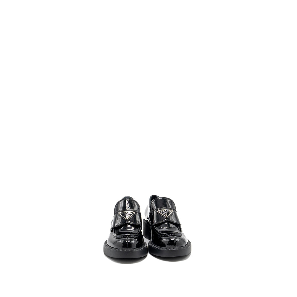 PRADA LOAFERS PATENT BLACK SHW