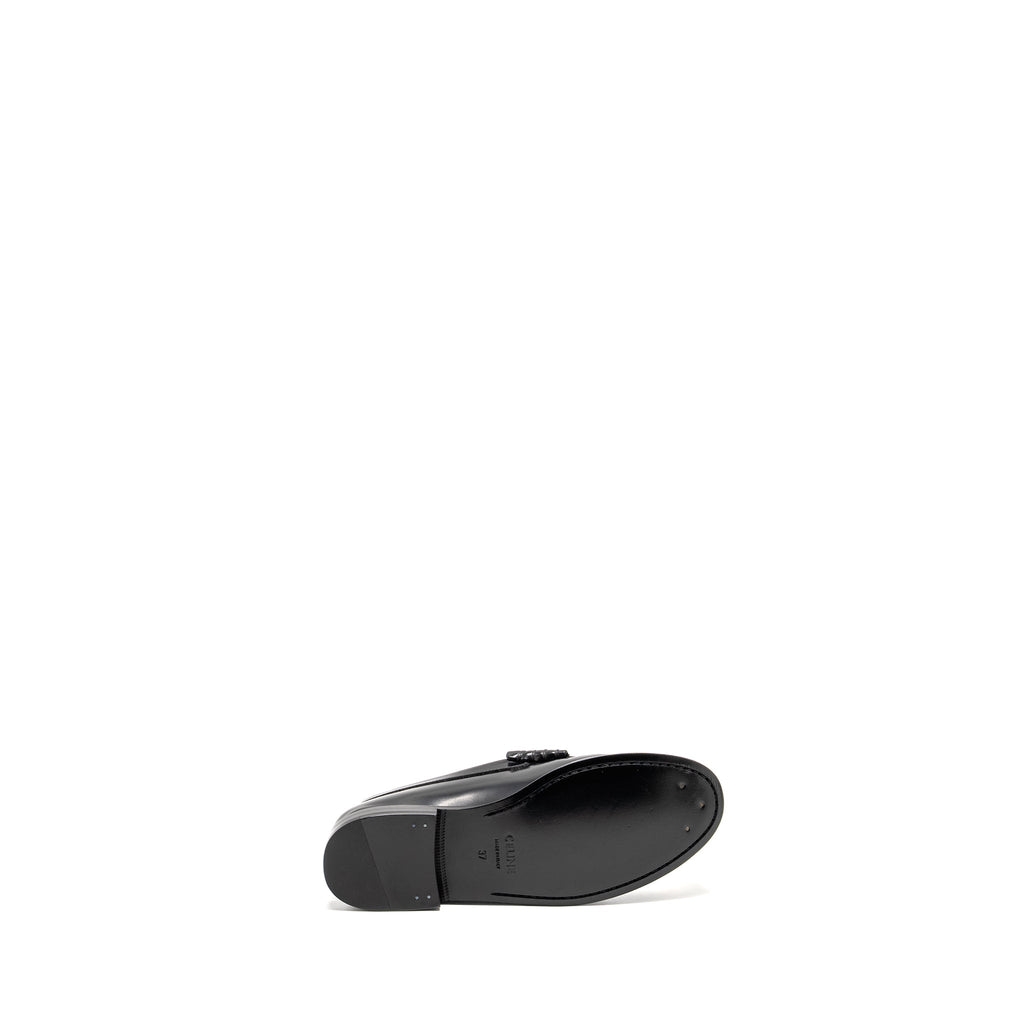 CELINE TRIOMPHE LOAFER POLISHED CALFSKIN BLACK GHW