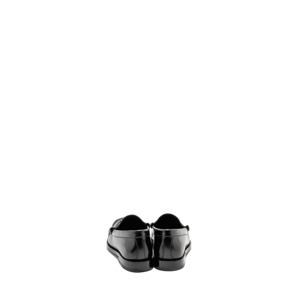 CELINE TRIOMPHE LOAFER POLISHED CALFSKIN BLACK GHW