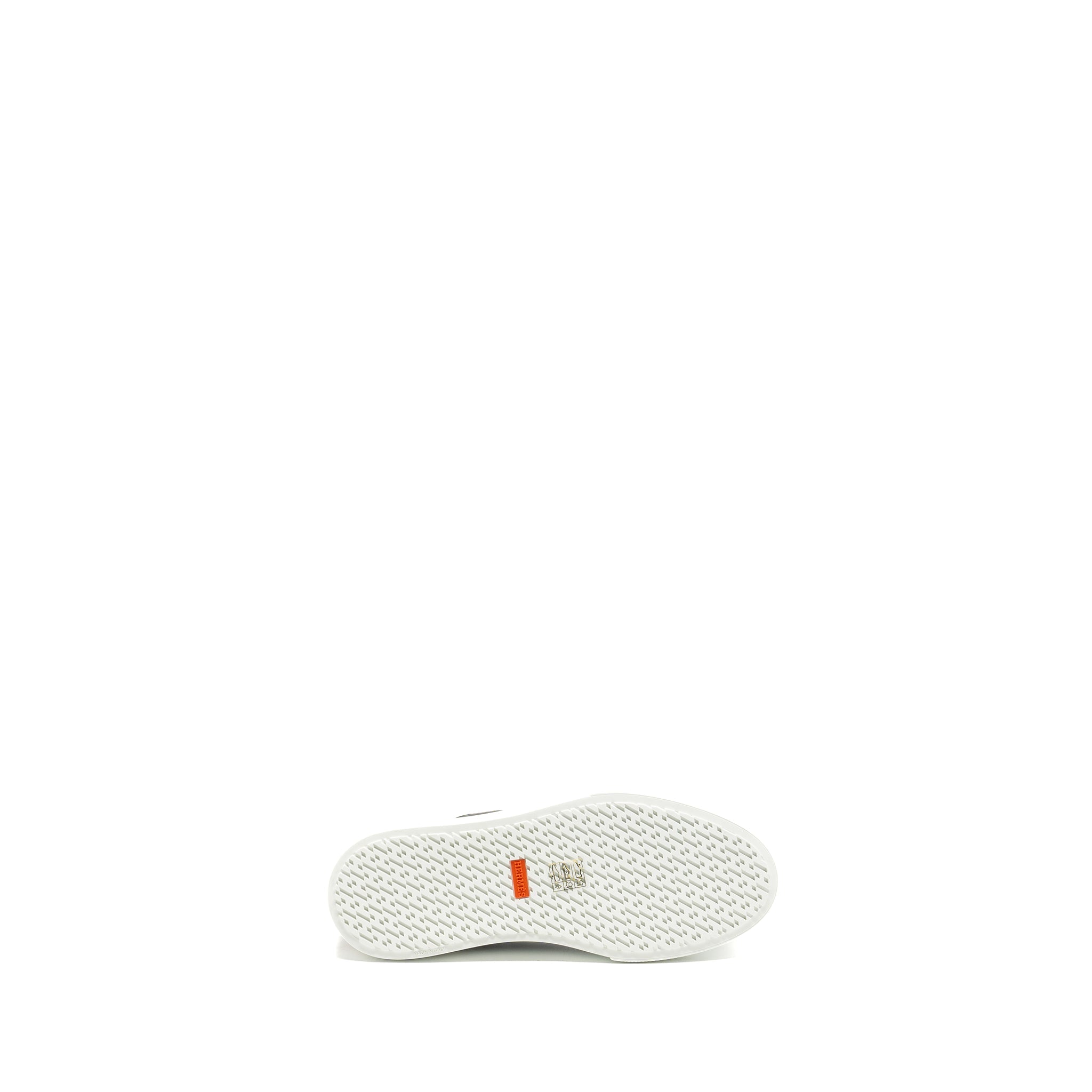 HERMES HOMME DEEP SNEAKER CALFSKIN WHITE/NATURAL/BLACK