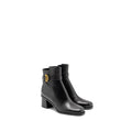 HERMES JILL ANKLE BOOT CALFSKIN BLACK GHW
