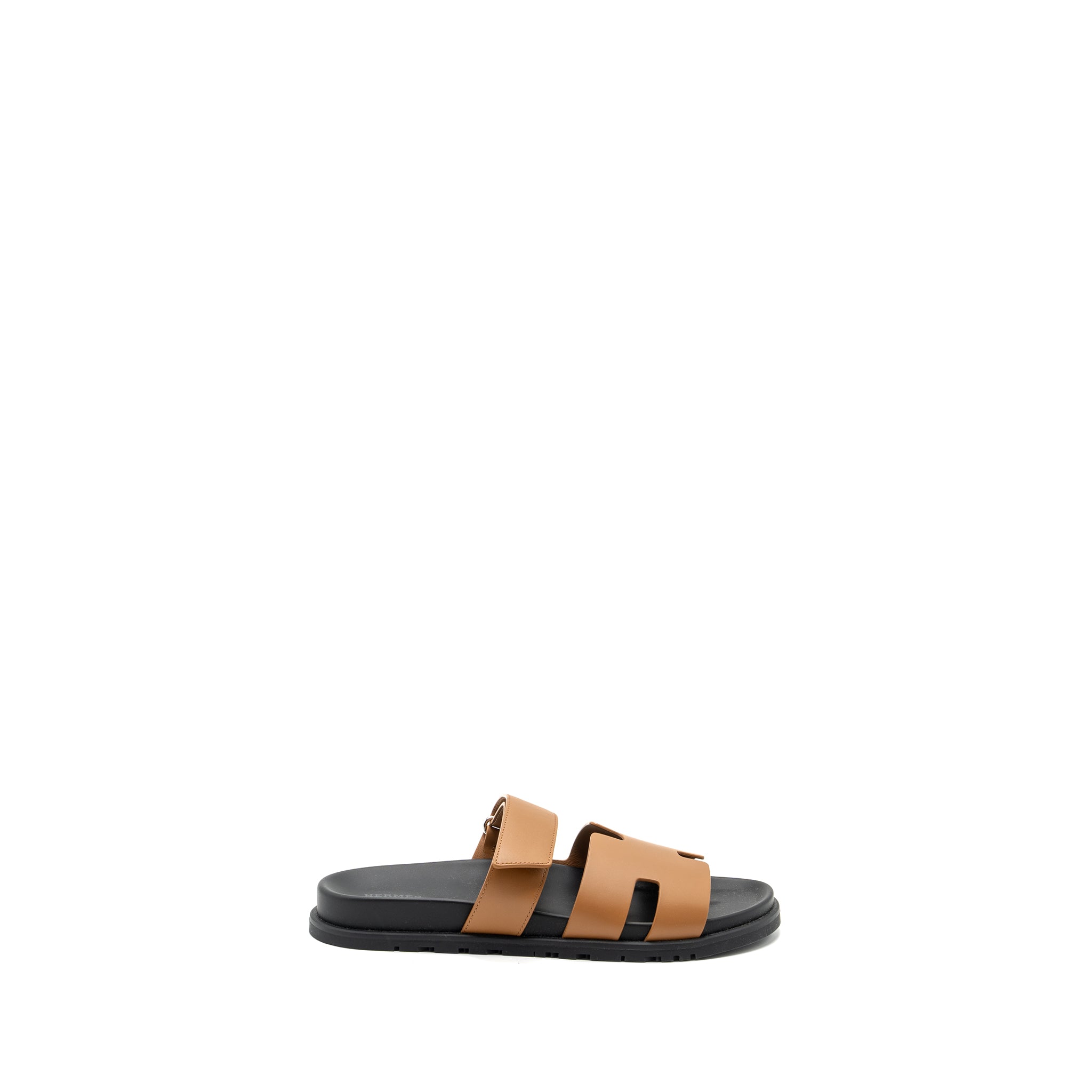 HERMES CHYPRE SANDALS NATUREL