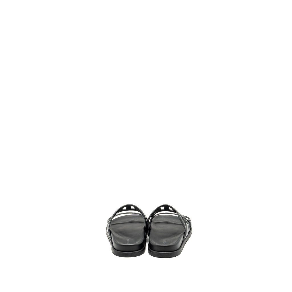 HERMES EXTRA SANDALS NAPPA BLACK