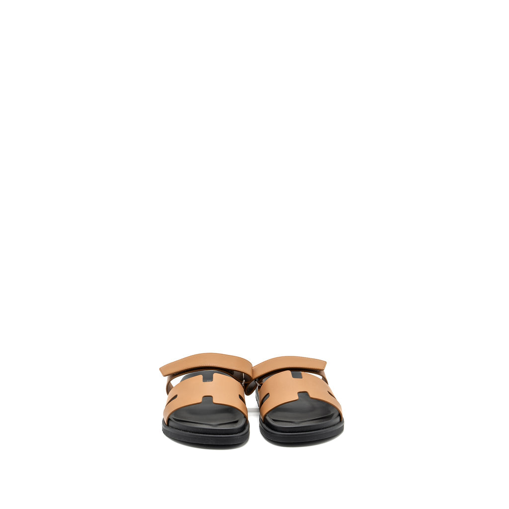 HERMES CHYPRE SANDALS NATUREL