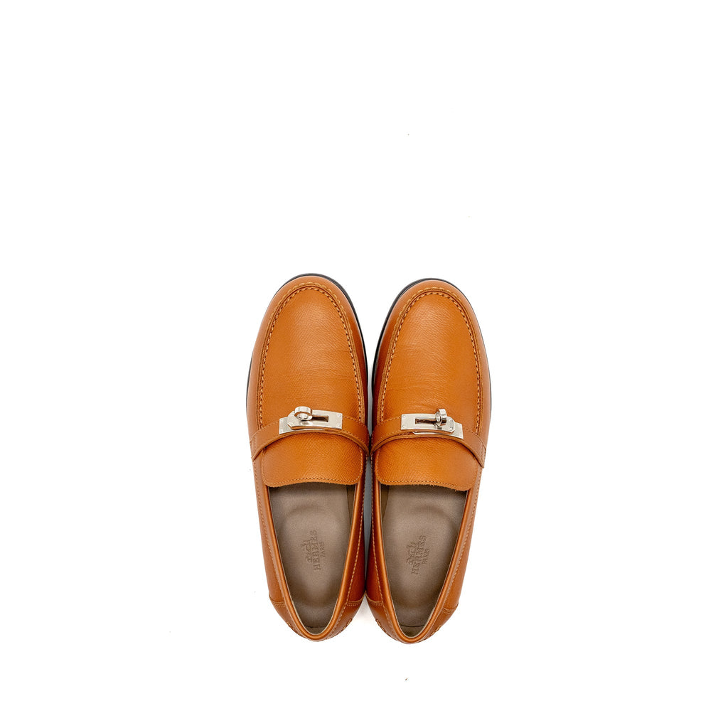 HERMES DESTIN LOAFER CALFSKIN NATURAL SHW