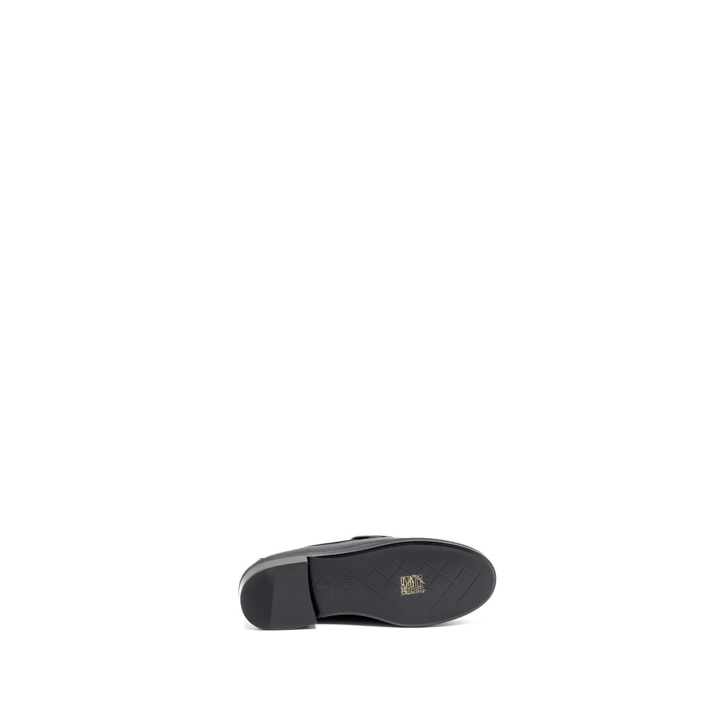 CHANEL 24C QUILTED CC LOGO LOAFER SO BLACK