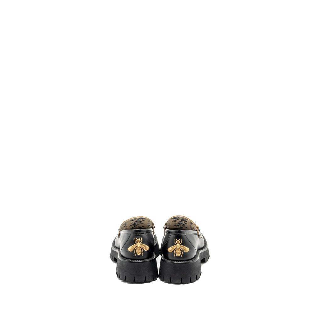 GUCCI JORDAN LOAFER CALFSKIN BLACK GHW