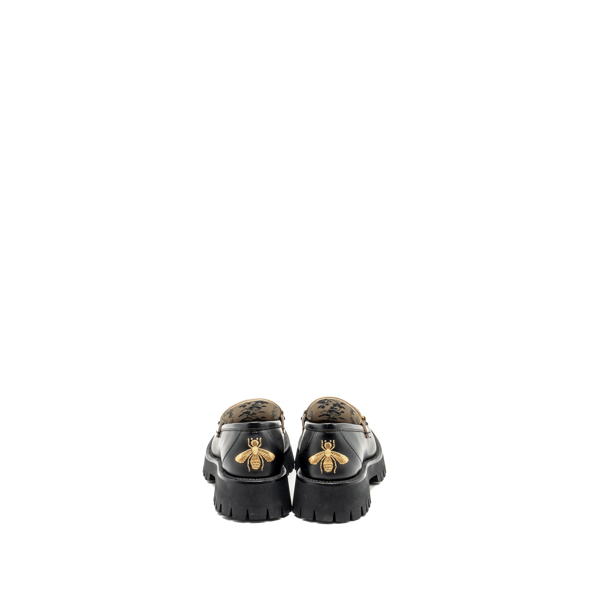 GUCCI JORDAN LOAFER CALFSKIN BLACK GHW