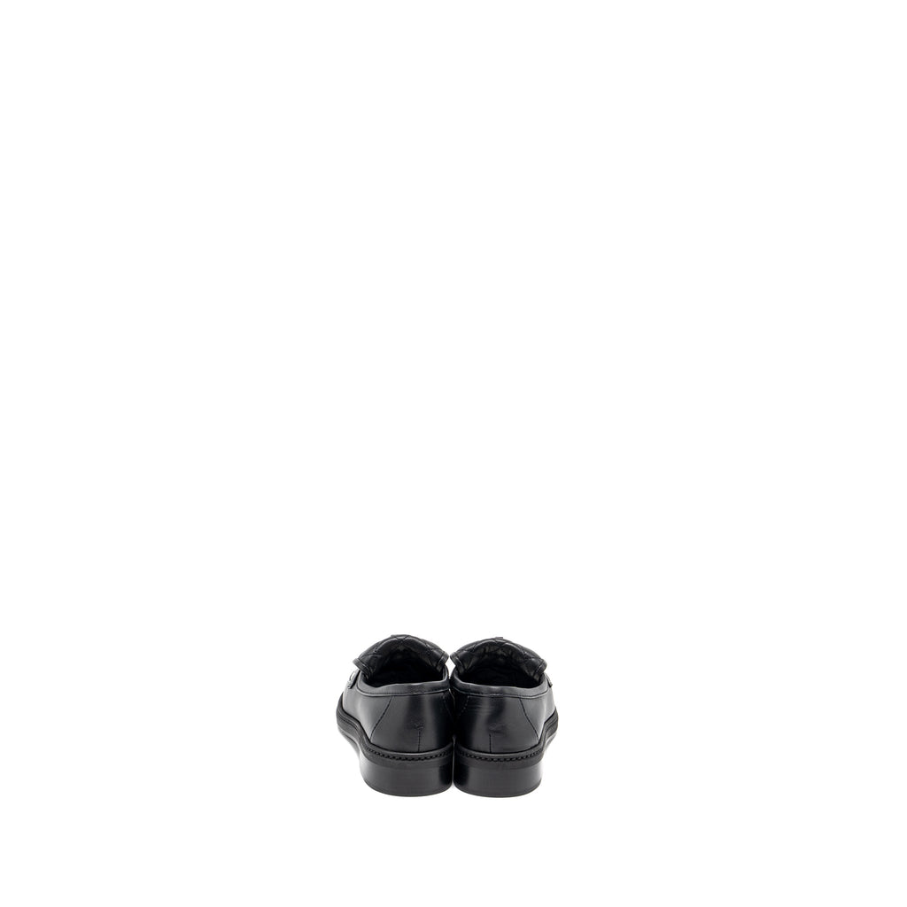 CHANEL 24C QUILTED CC LOGO LOAFER SO BLACK