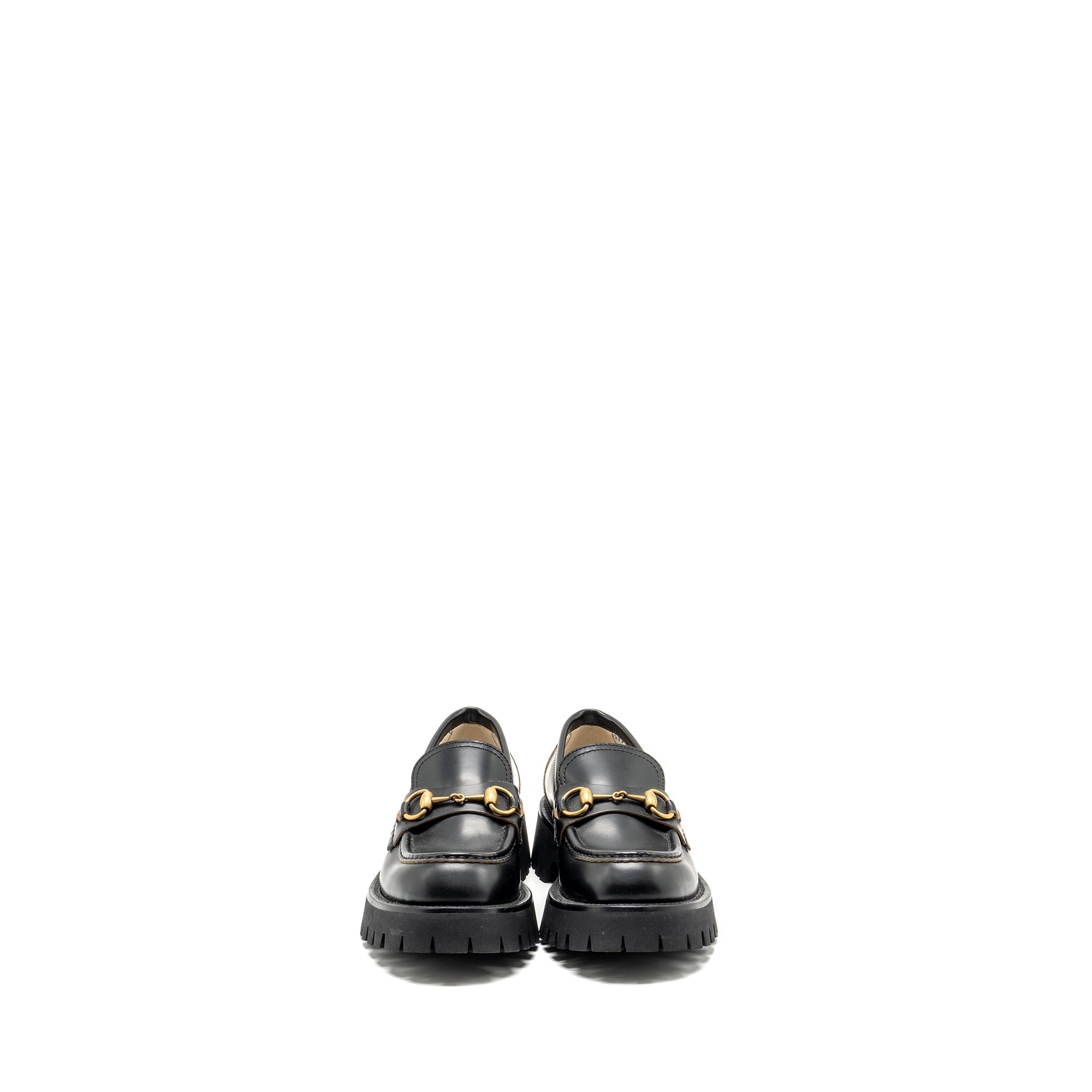 GUCCI JORDAN LOAFER CALFSKIN BLACK GHW