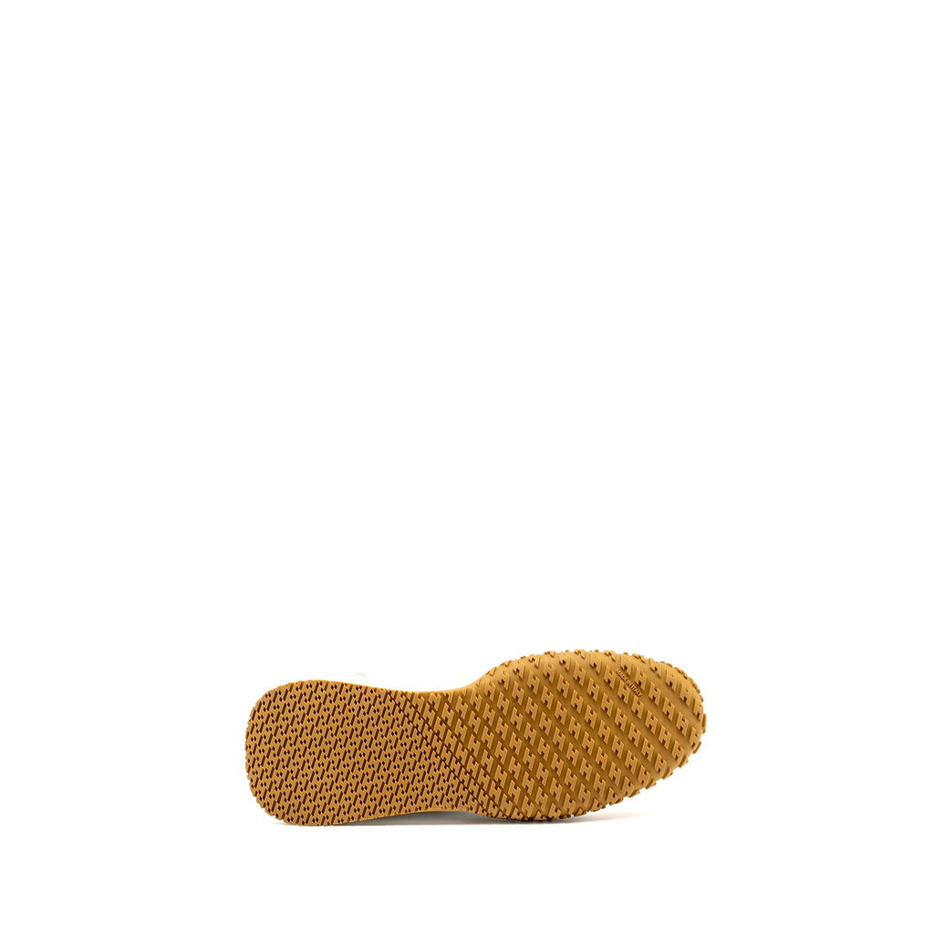 HERMES JET SNEAKER NAPPA/SUEDE GOATSKIN BLANC