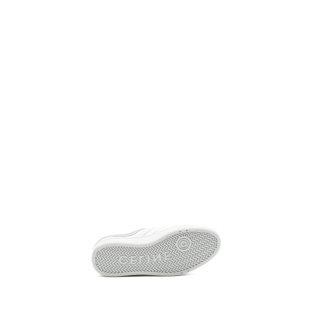 CELINE LOW LACE-UP SNEAKERS WHITE