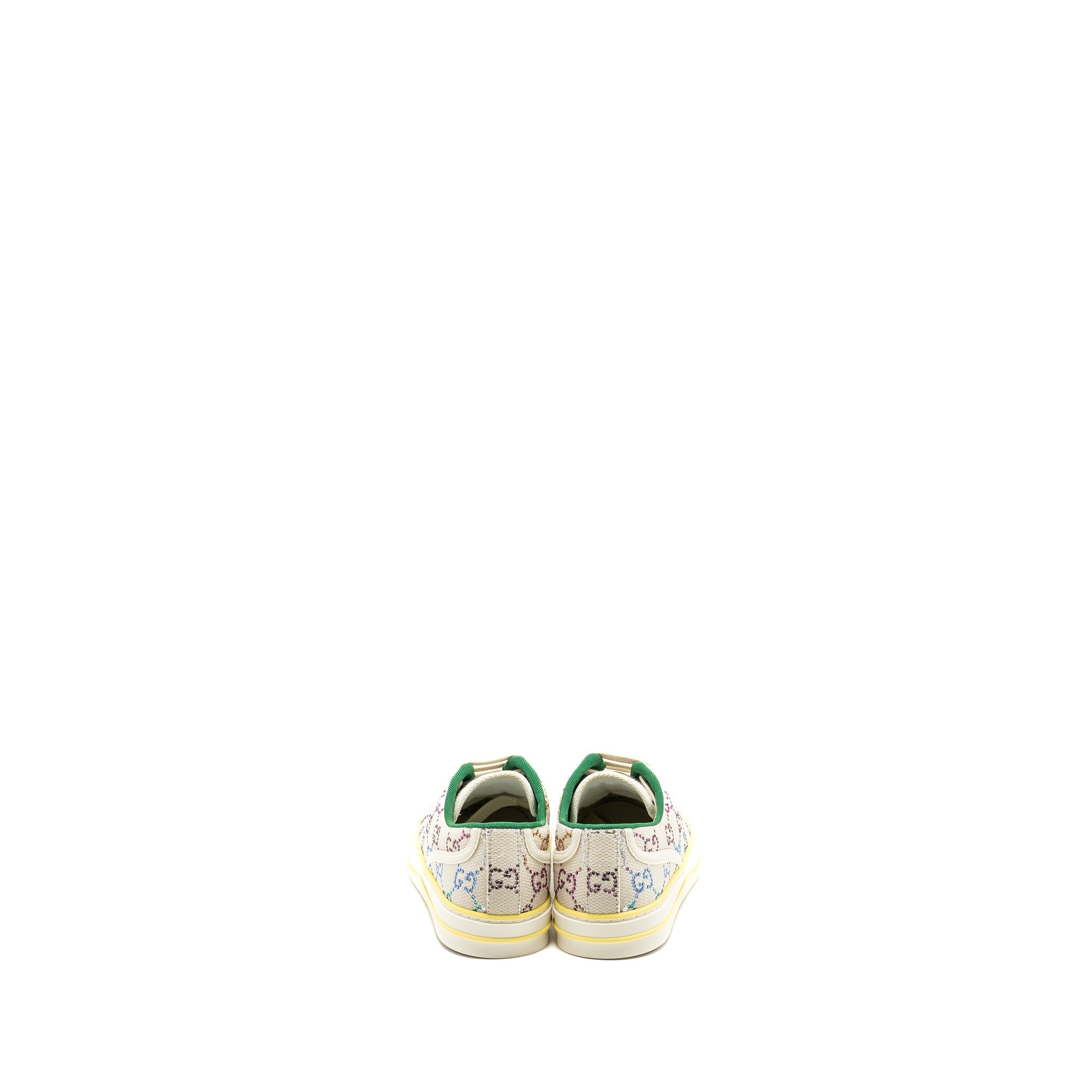 GUCCI TENNIS SNEAKER GG LOGO CRYSTAL MULTICOLOUR