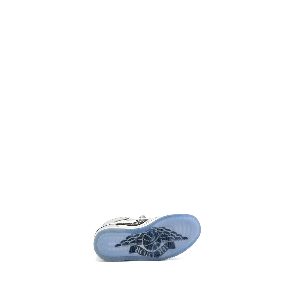 DIOR X AIR JORDAN RETRO US HIGH SNEAKERS GREY/WHITE
