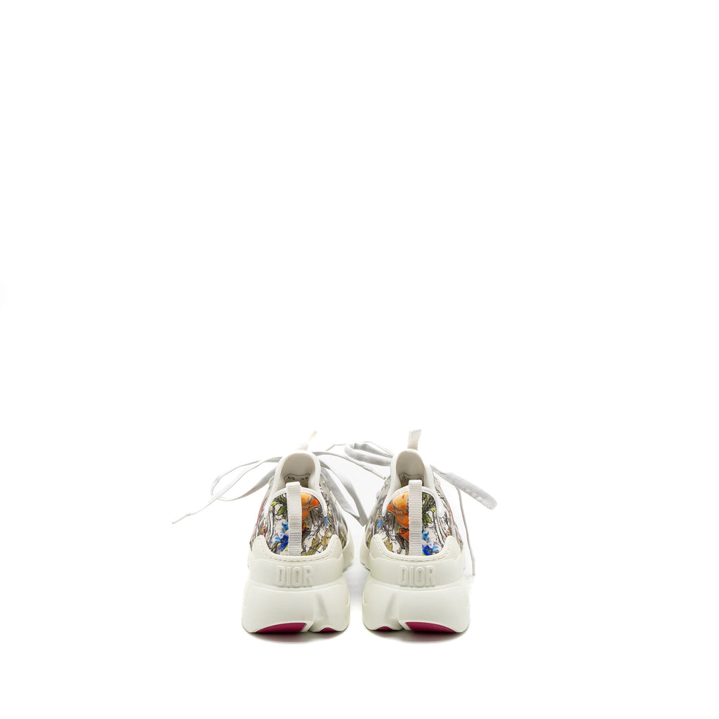 DIOR D-CONNECT SNEAKER FLOWER PRINTED FABRIC MULTICOLOUR