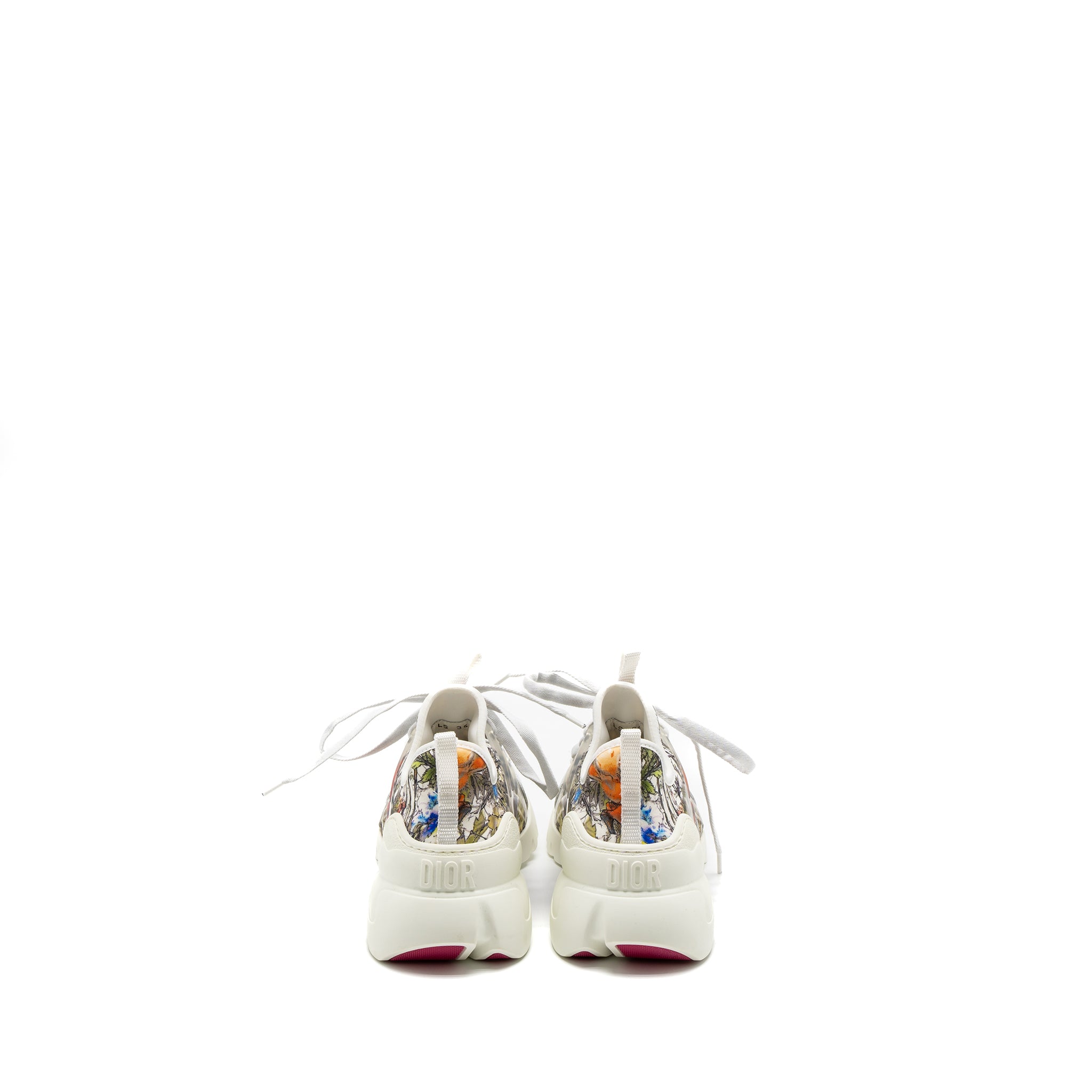 DIOR D-CONNECT SNEAKER FLOWER PRINTED FABRIC MULTICOLOUR