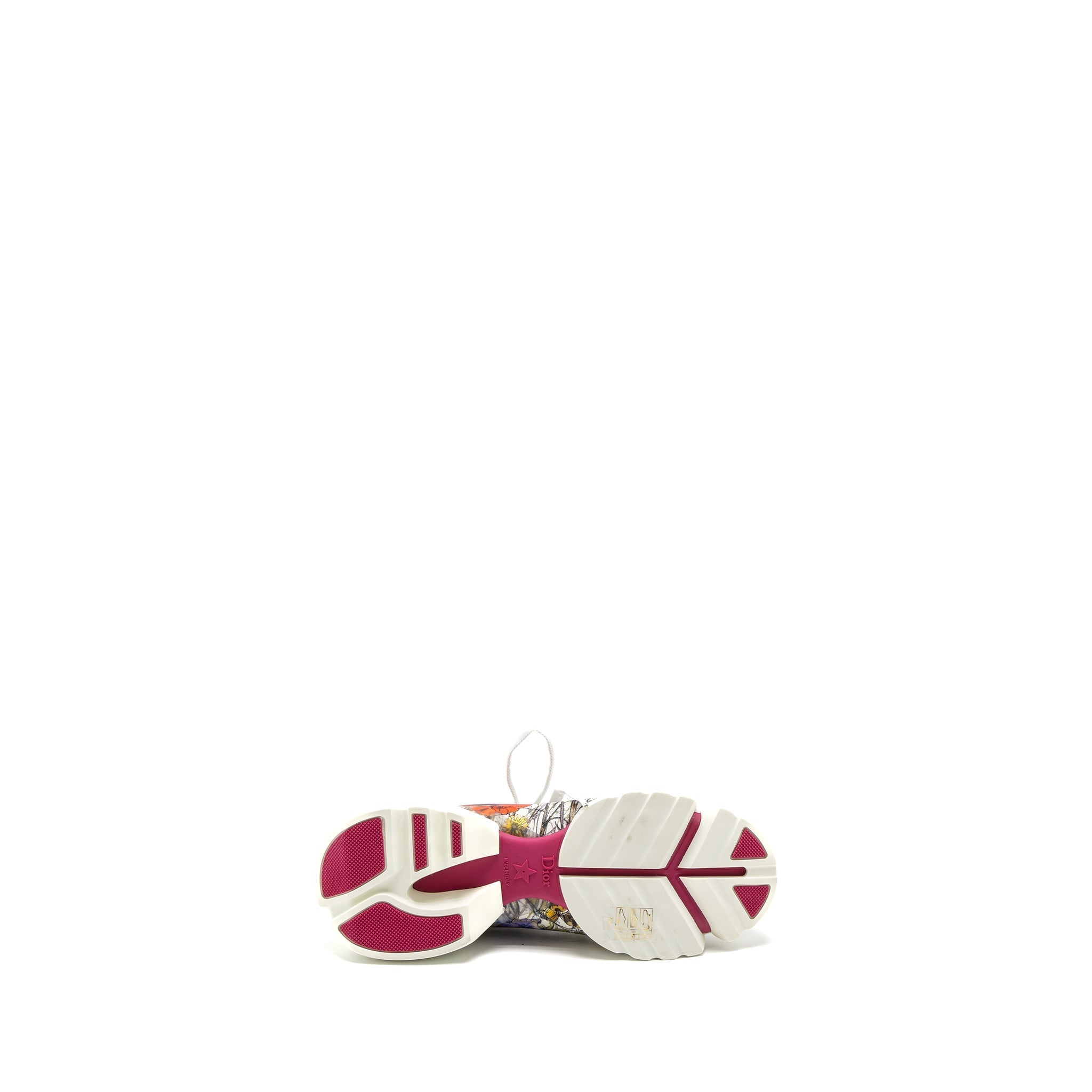 DIOR D-CONNECT SNEAKER FLOWER PRINTED FABRIC MULTICOLOUR
