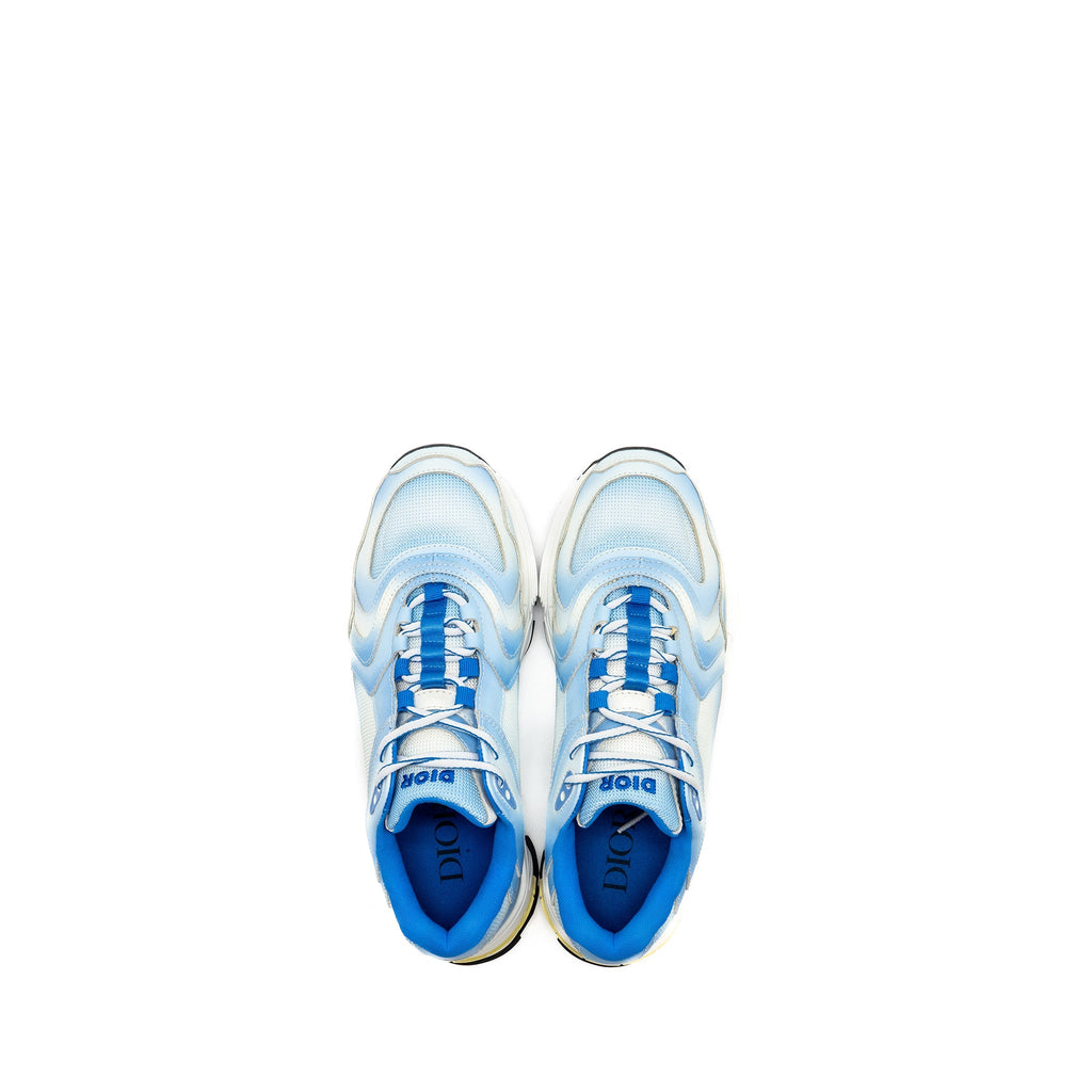 DIOR CD1 SNEAKERS MESH/LEATHER GRADIENT BLUE