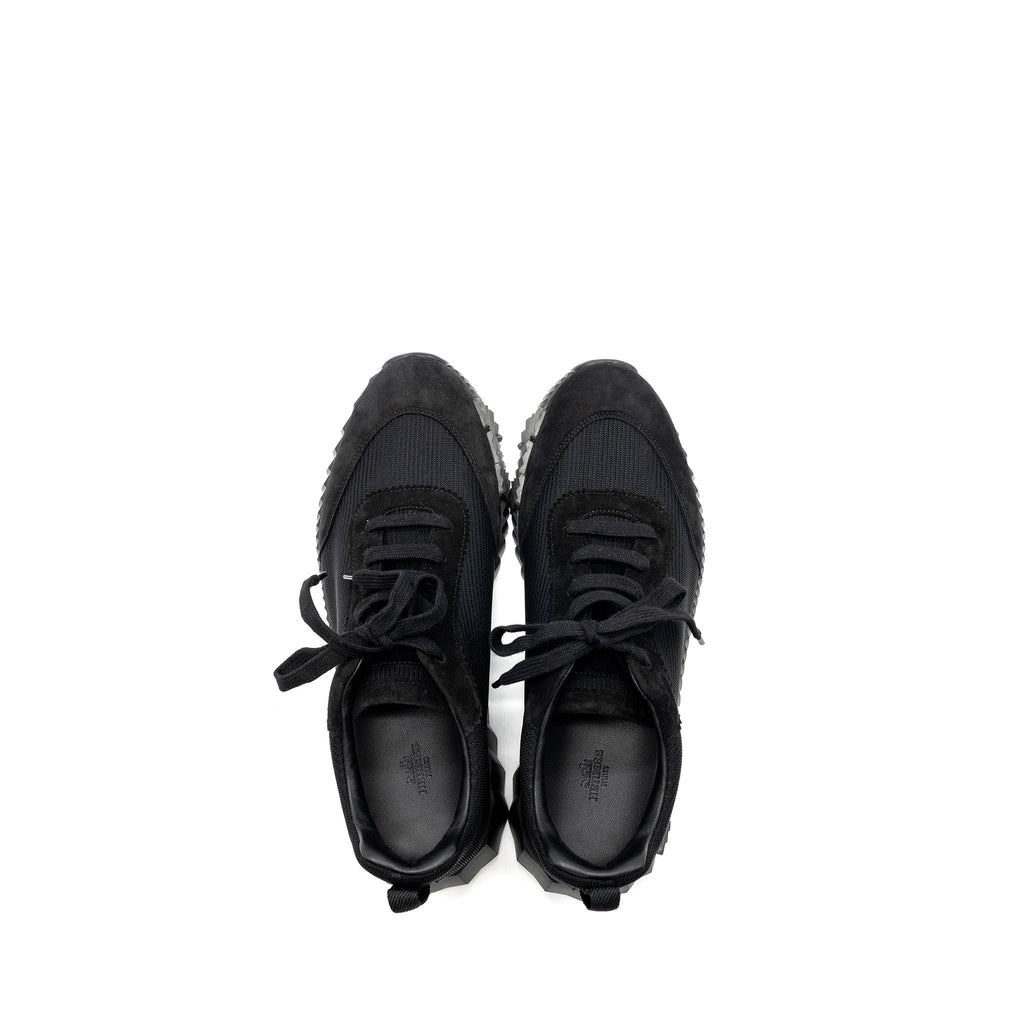 HERMES HOMME BOUNCING SNEAKER MESH/VELOURS BLACK
