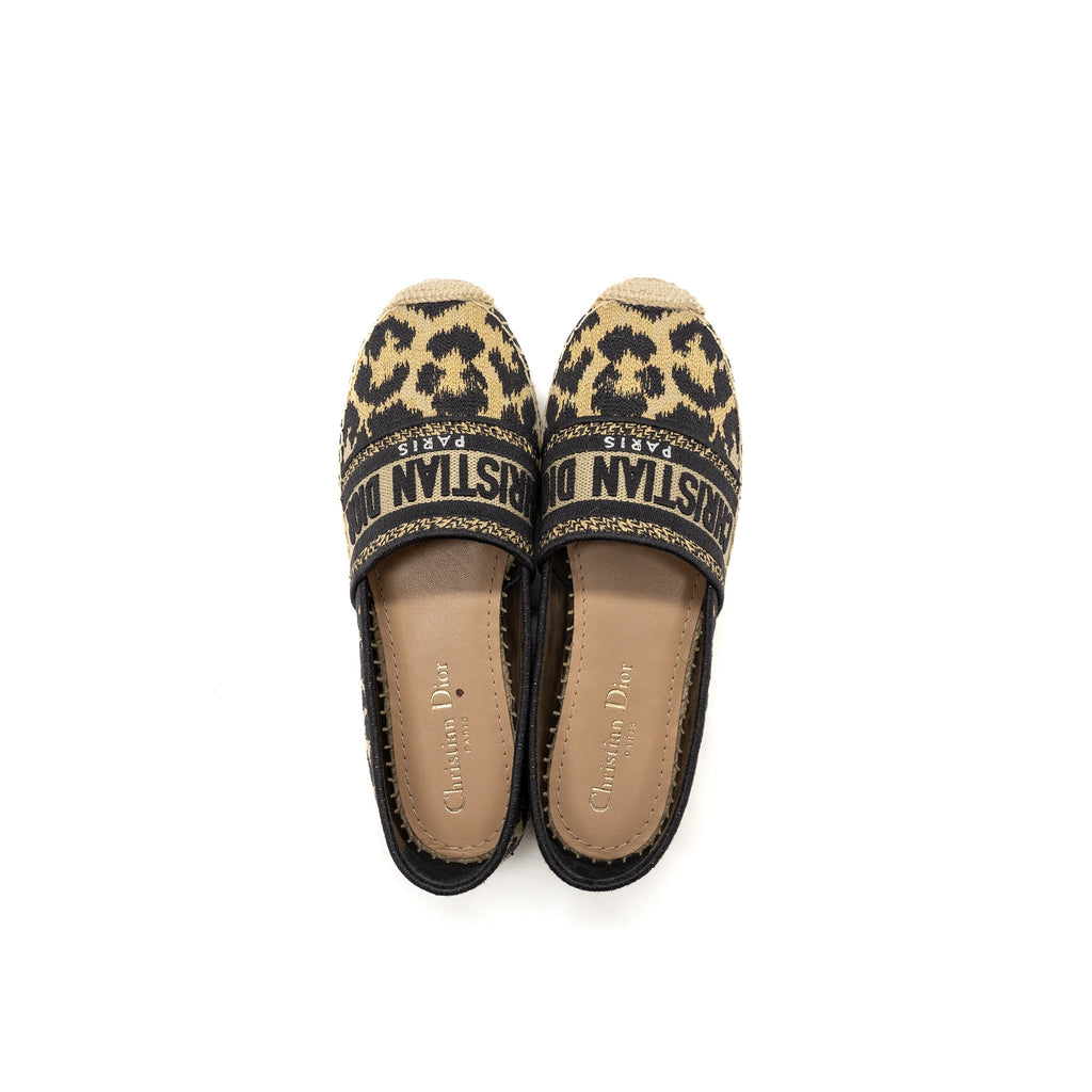 DIOR GRANVILLE ESPADRILLE BROWN / BLACK