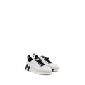 HERMES FEMME BOUNCING SNEAKER CHÈVRE VELOURS BLACK / WHITE