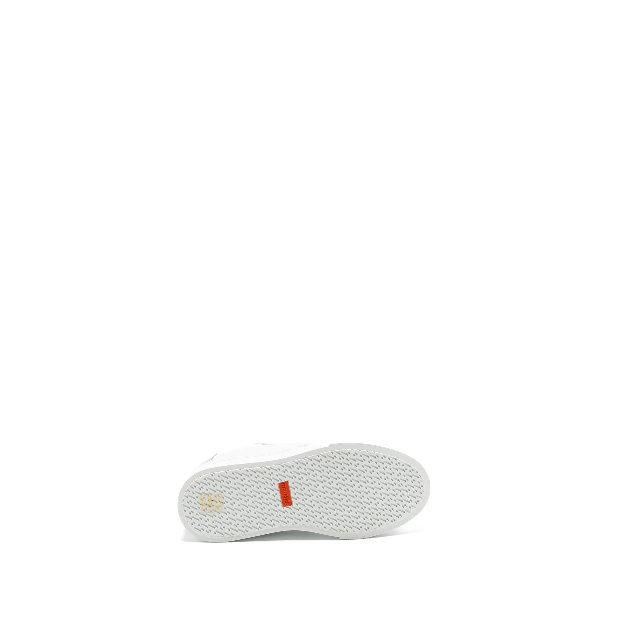 HERMES DAY SNEAKERS CALFSKIN WHITE RGHW