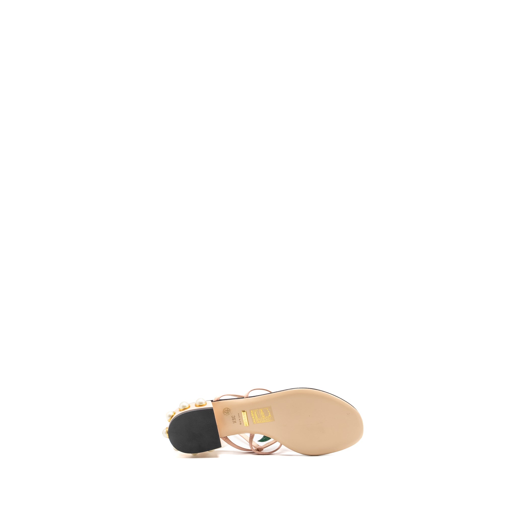 GUCCI HATSUMOMO CHERRY-EMBELLISHED SANDAL MULTICOLOUR