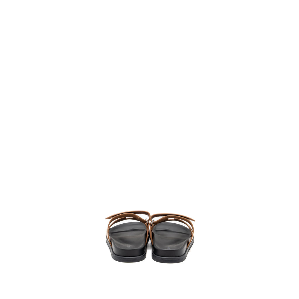HERMES CHYPRE SANDALS NATUREL