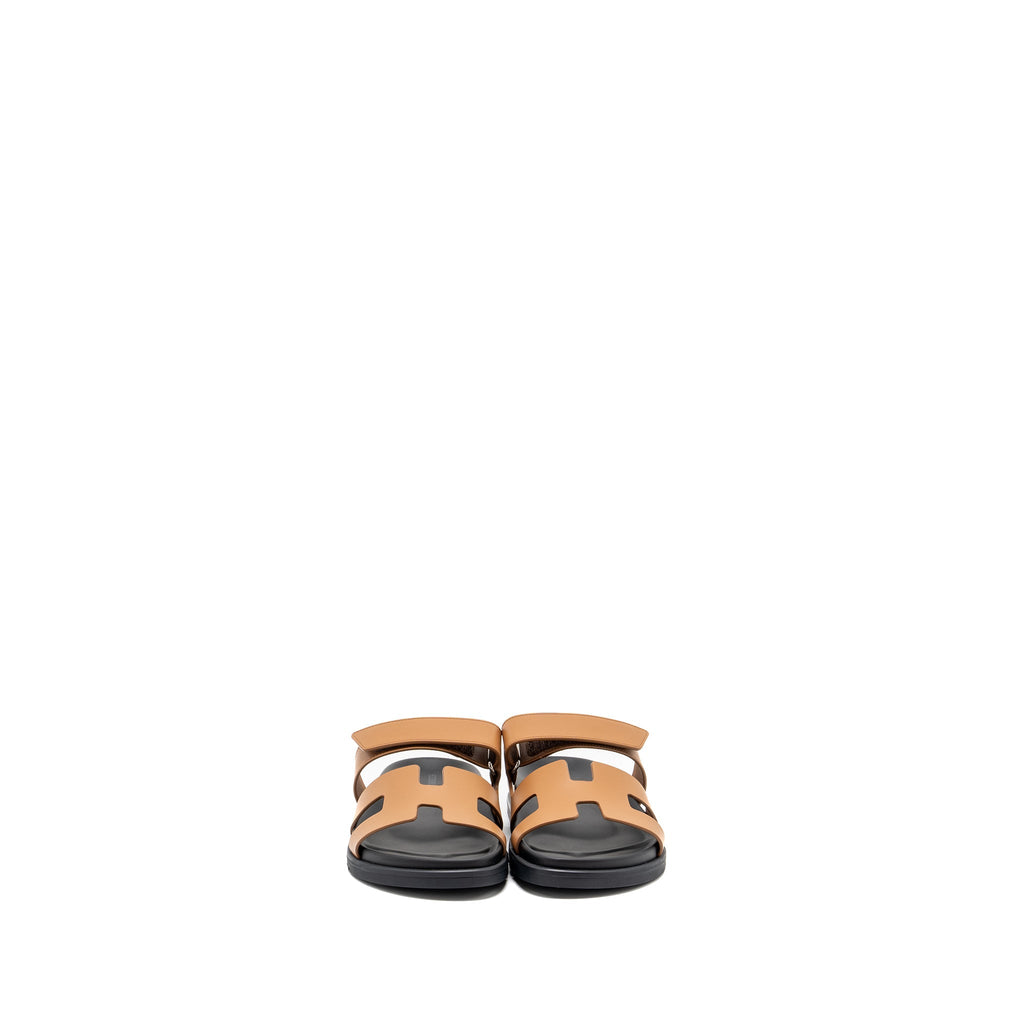 HERMES CHYPRE SANDALS NATUREL