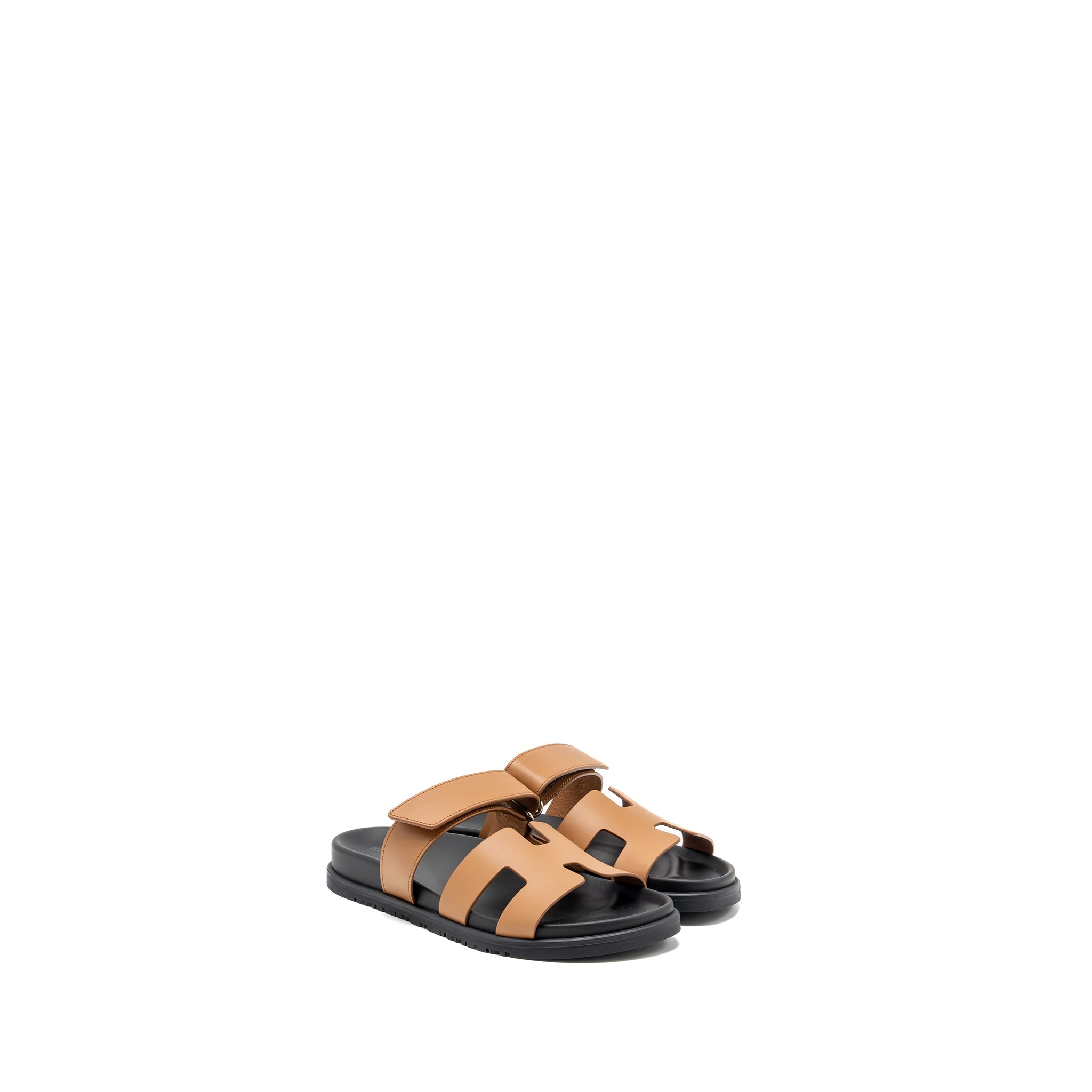 HERMES CHYPRE SANDALS NATUREL