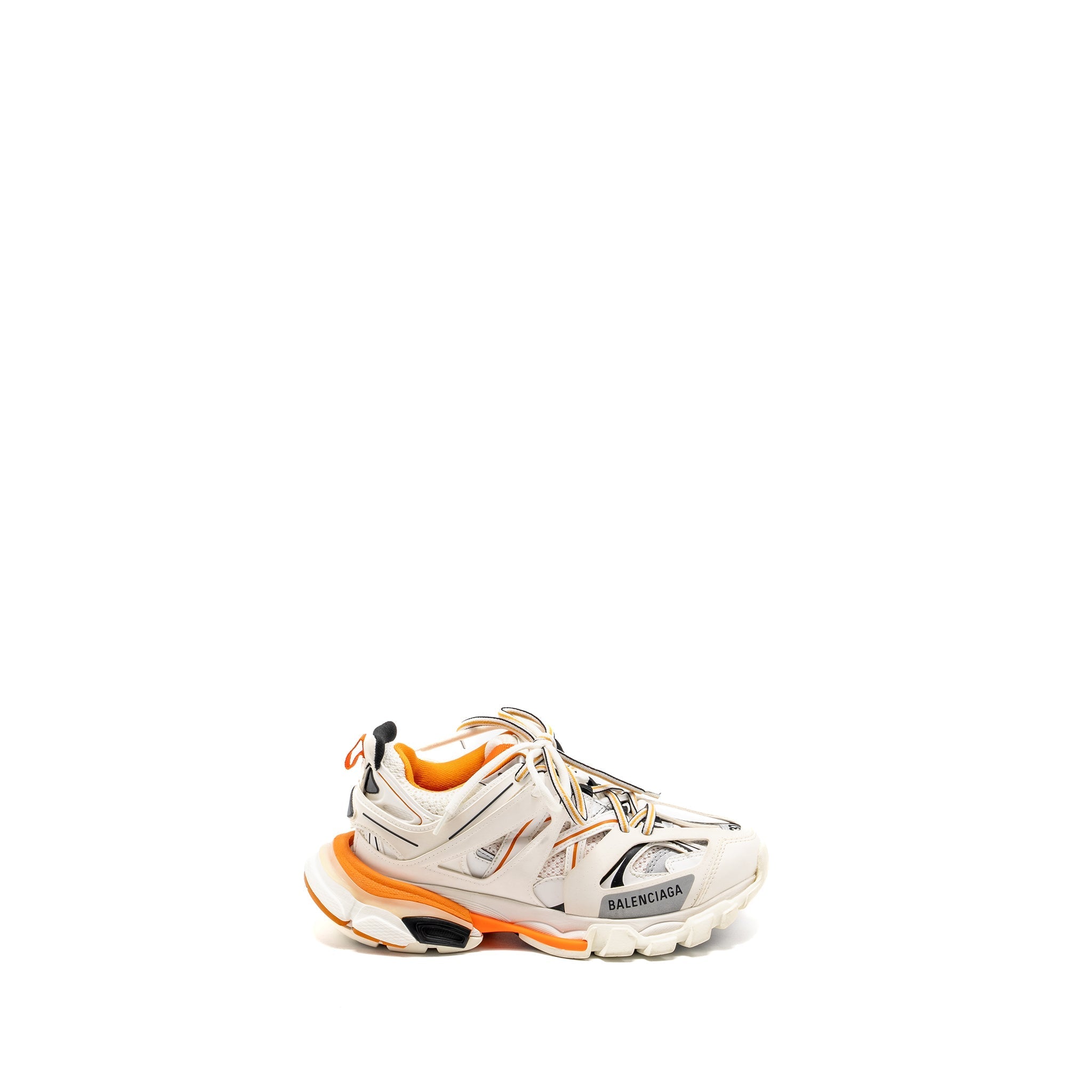 BALENCIAGA TRACK SNEAKERS WHITE/ORANGE