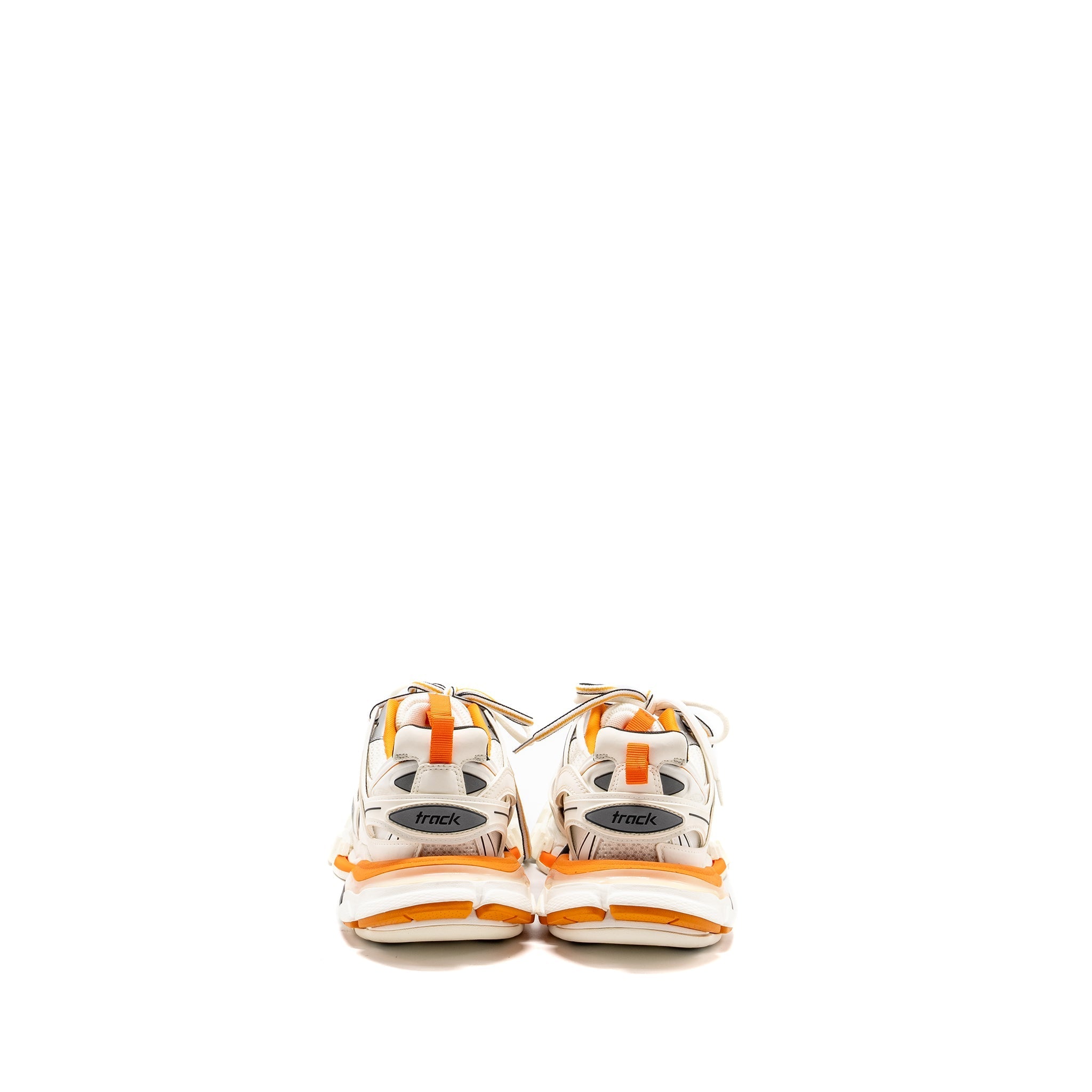 BALENCIAGA TRACK SNEAKERS WHITE/ORANGE