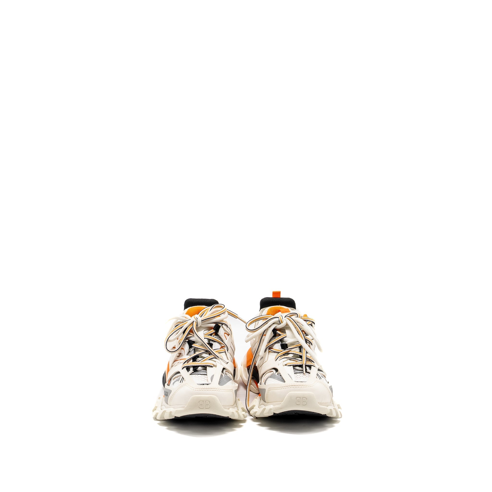 BALENCIAGA TRACK SNEAKERS WHITE/ORANGE